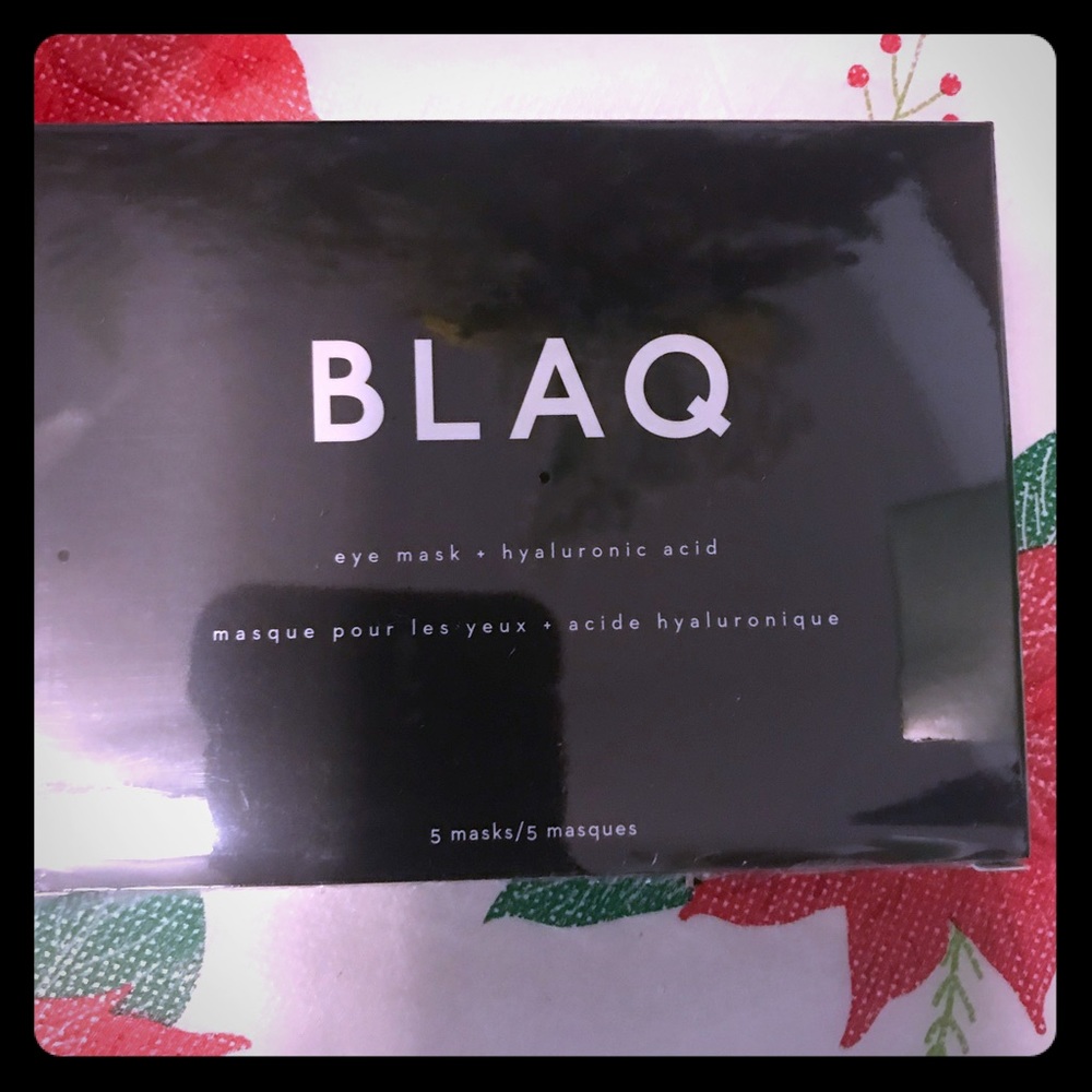 Blaq eye mask + Hyaluronic acid